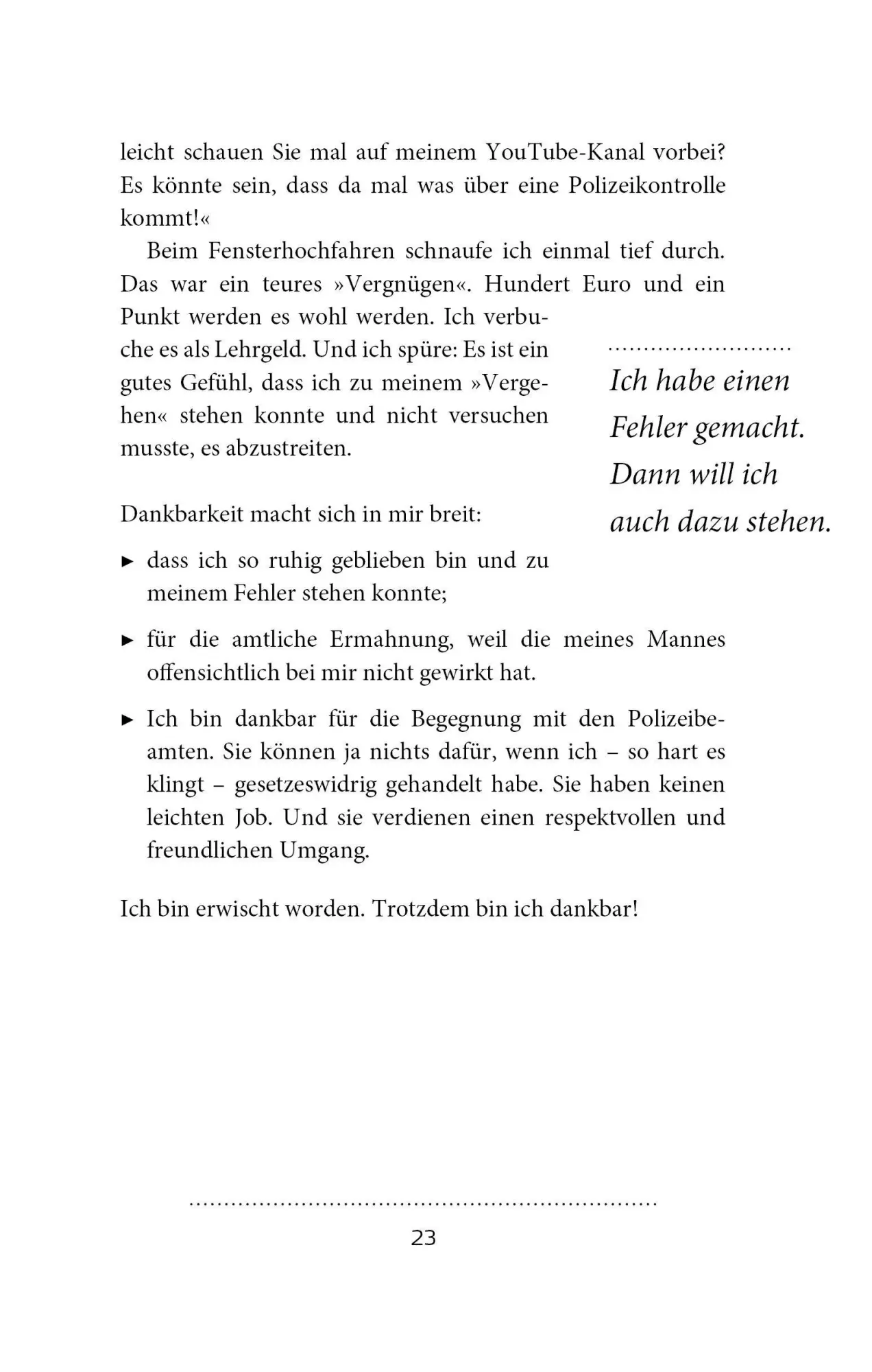 Bild: 9783862562015 | Die Brille der Dankbarkeit | Leichter leben mit neuem Blick | Buch