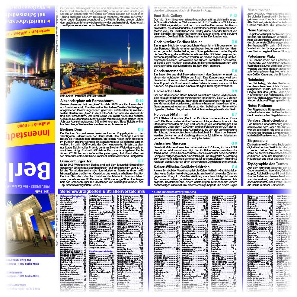 Bild: 9783961322015 | Berlin. Innenstadtplan 1:18 000 | (Land-)Karte | Deutsch | 2017