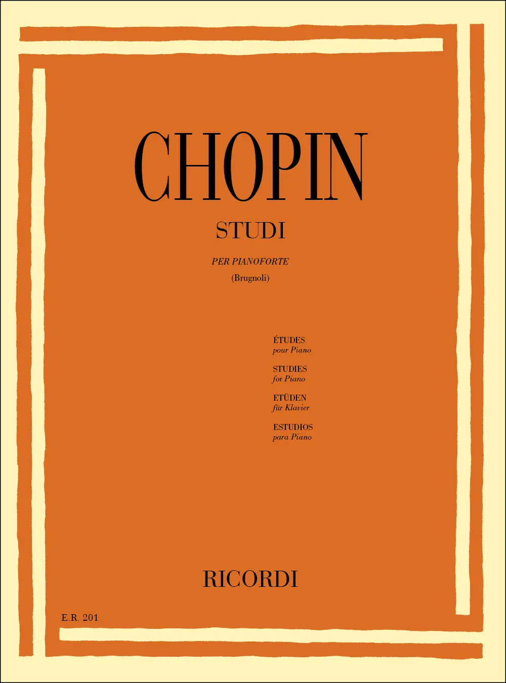 Cover: 9790041802015 | Studi | Frédéric Chopin | Buch | Ricordi | EAN 9790041802015