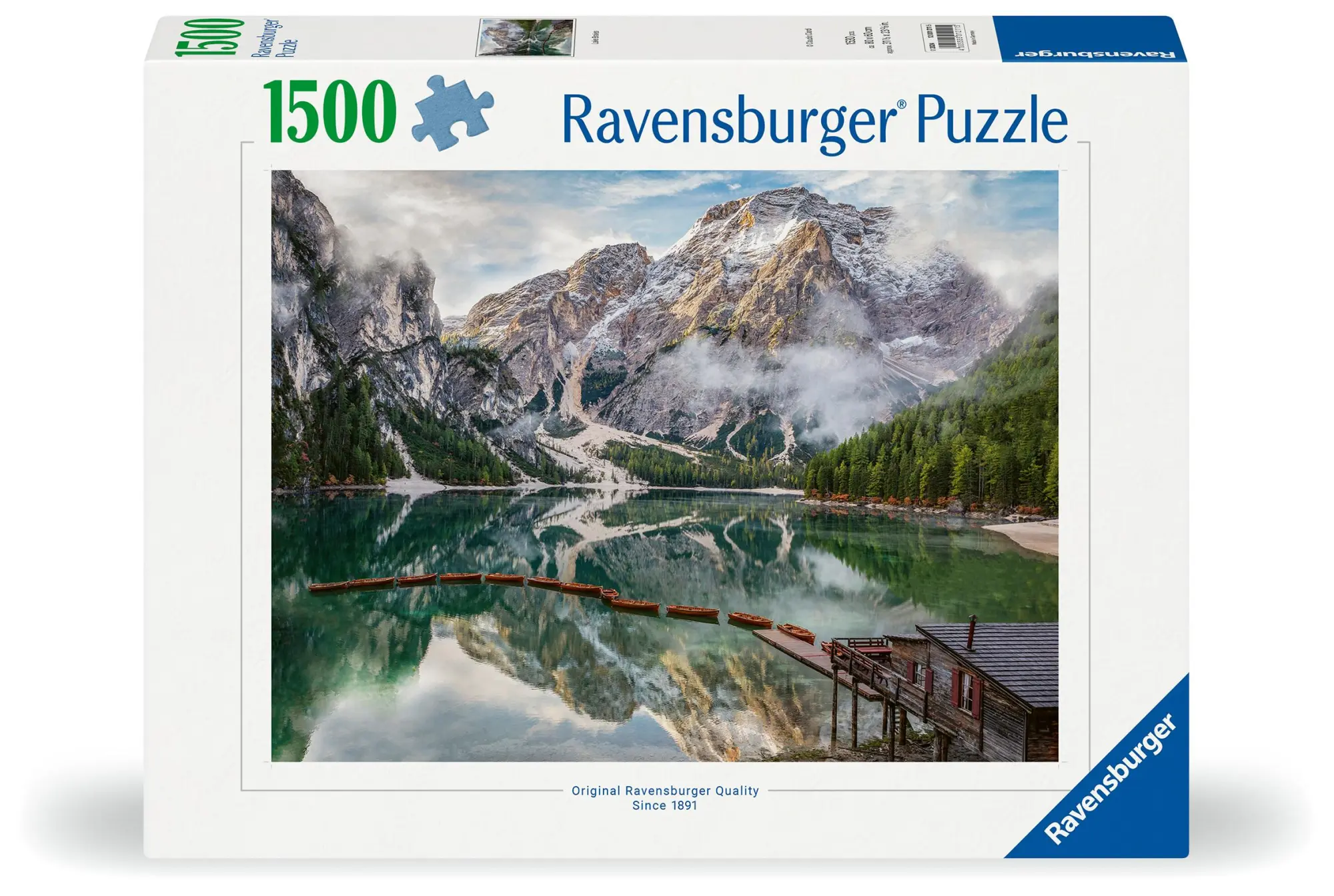 Cover: 4005555012115 | Erwachsenenpuzzle 1500 Teile - Pragser Wildsee | Spiel | 12001211