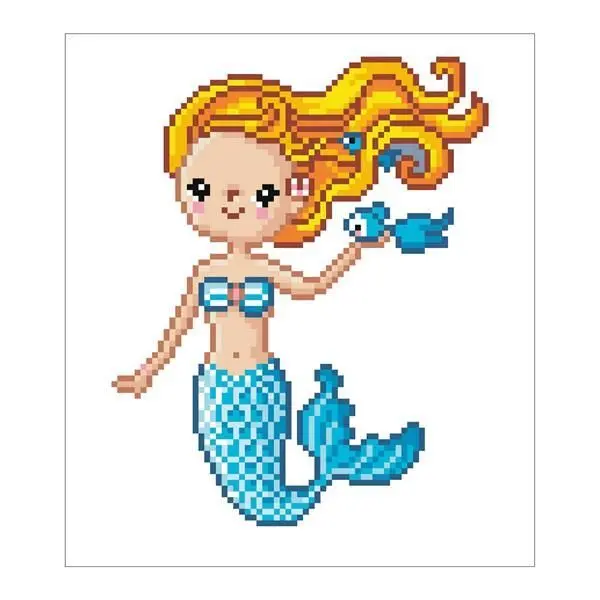 Bild: 4895225932115 | Dotzies by Diamond Dotz Meerjungfrau | 2593211 | Deutsch | 2024