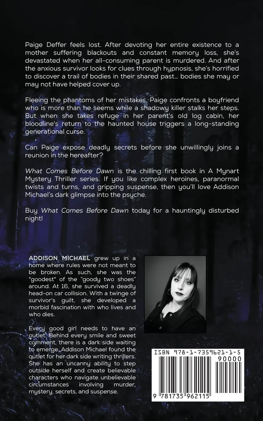 Rückseite: 9781735962115 | What Comes Before Dawn | Addison Michael | Taschenbuch | Englisch
