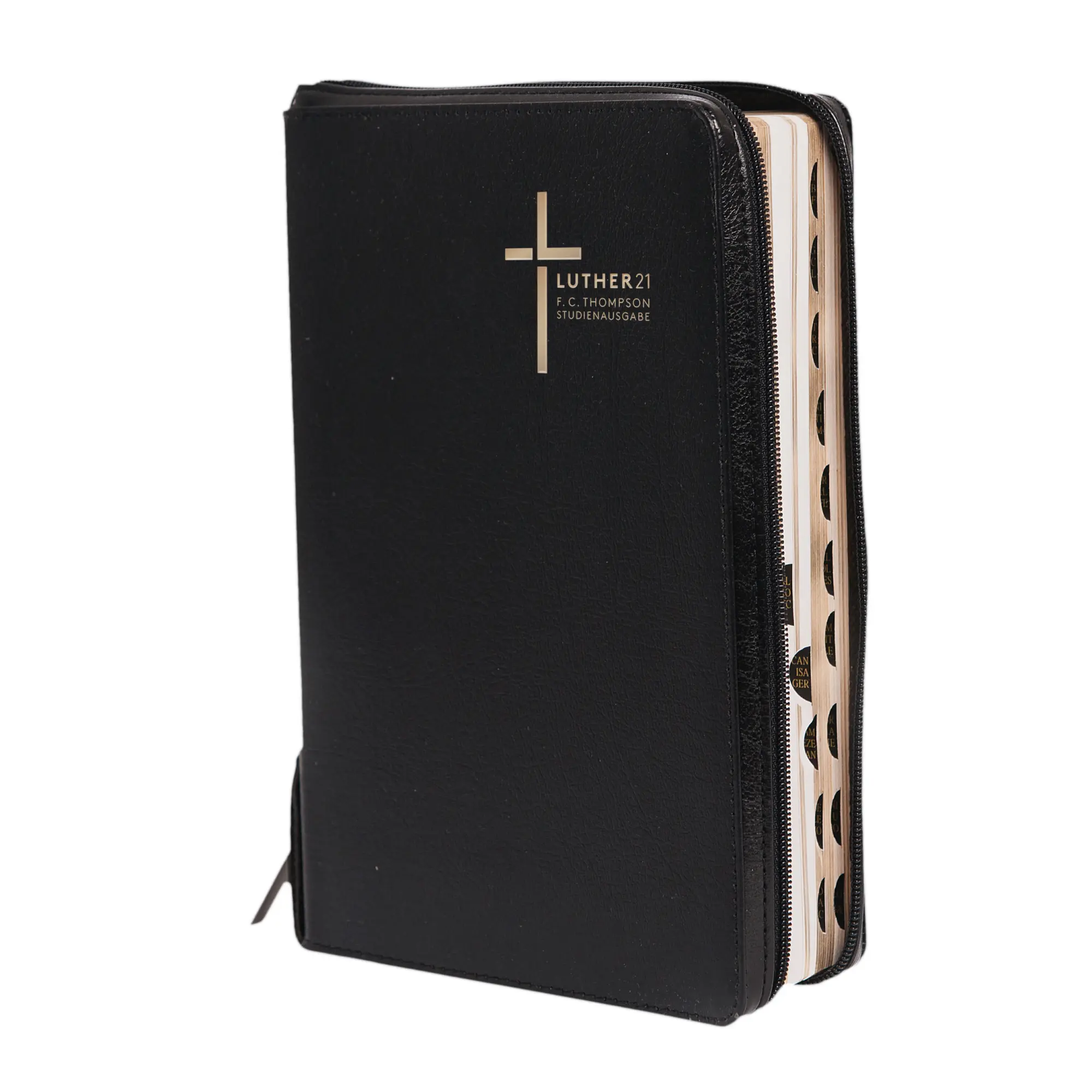 Cover: 9783037712115 | Luther21 Thompson Studienbibel schwarz | La Buona Novella CH | Buch