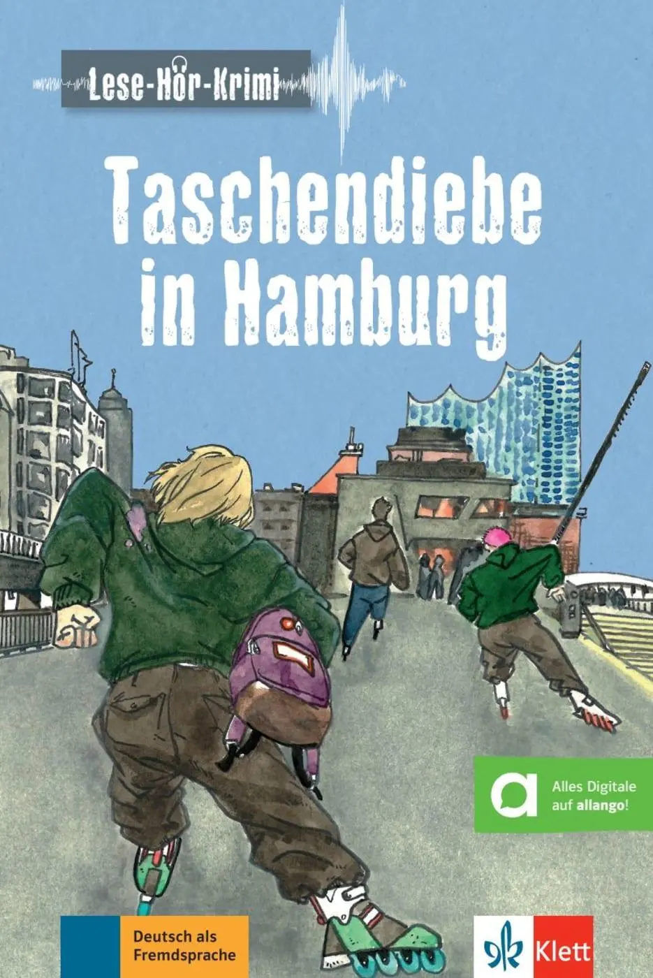 Cover: 9783126742115 | Taschendiebe in Hamburg | Lektüre mit Audios | Jörg Ehrnsberger | Buch