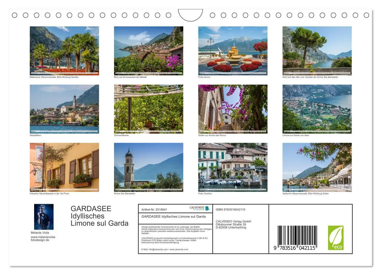 Bild: 9783516042115 | GARDASEE Idyllisches Limone sul Garda (Wandkalender 2026 DIN A4...