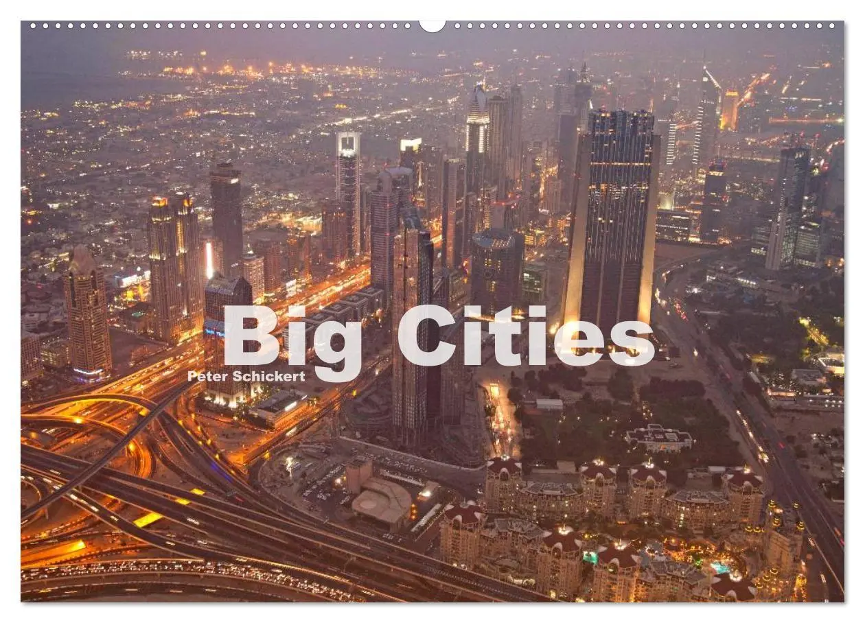 Cover: 9783516112115 | Big Cities (Wandkalender 2026 DIN A2 quer), CALVENDO Monatskalender
