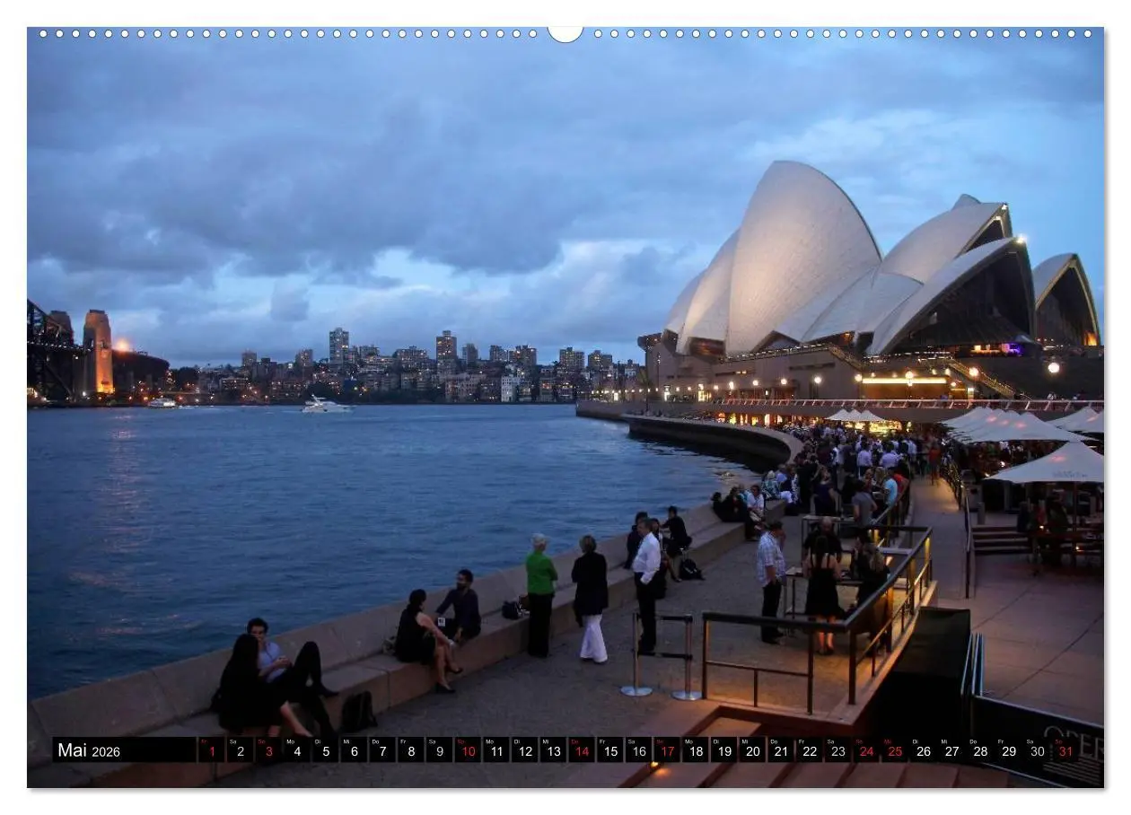 Bild: 9783516112115 | Big Cities (Wandkalender 2026 DIN A2 quer), CALVENDO Monatskalender