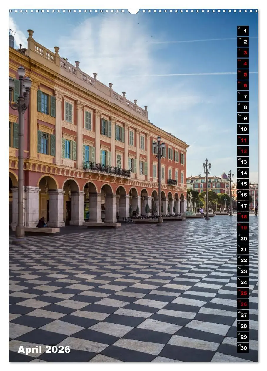 Bild: 9783516422115 | Idyllisches Nizza (hochwertiger Premium Wandkalender 2026 DIN A2...