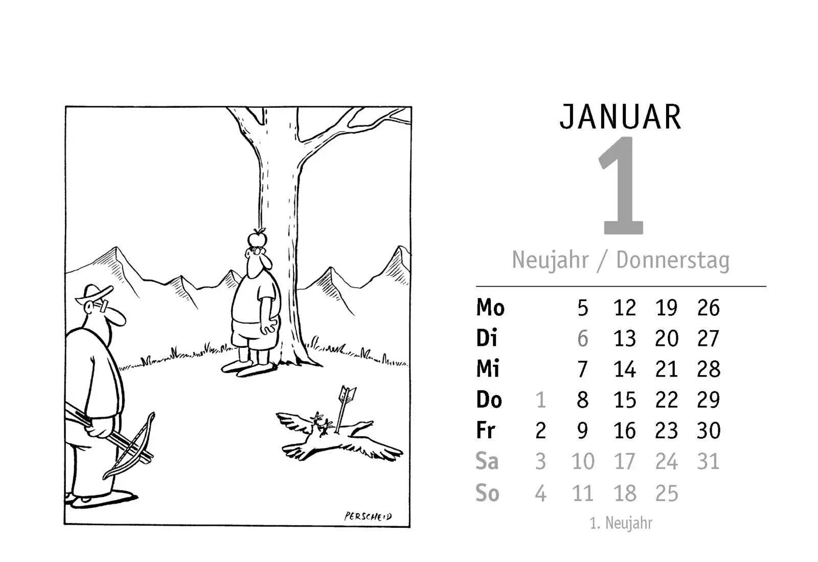 Bild: 9783830322115 | 365 gute Perscheid-Tage 2026: Tageskalender | Martin Perscheid | 2026