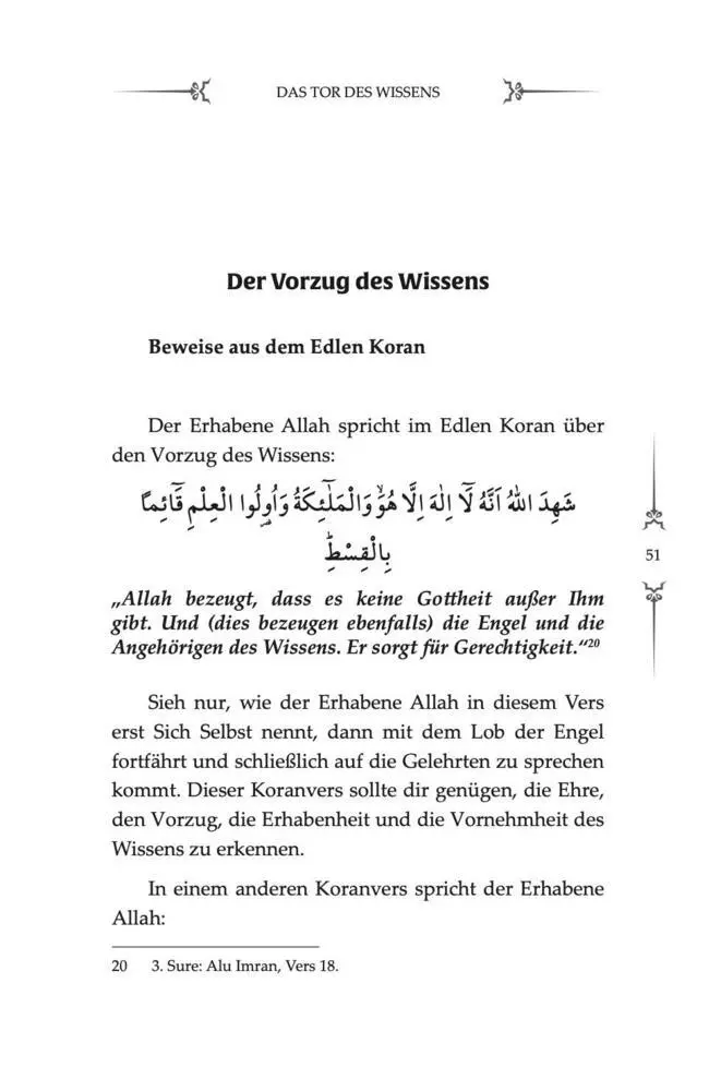 Bild: 9783957072115 | Das Tor des Wissens | Ihya'u Ulumiddin (Teil 1) | Imam El-Ghazali