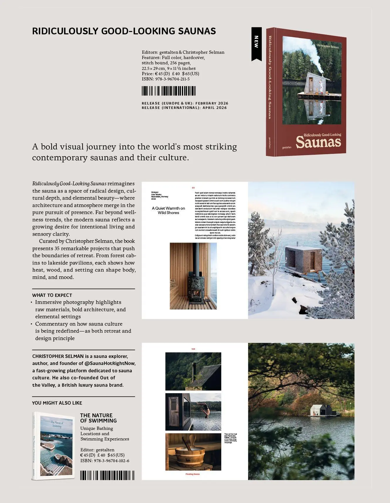 Bild: 9783967042115 | Ridiculously Good Looking Saunas | Ridiculously Good Looking Saunas