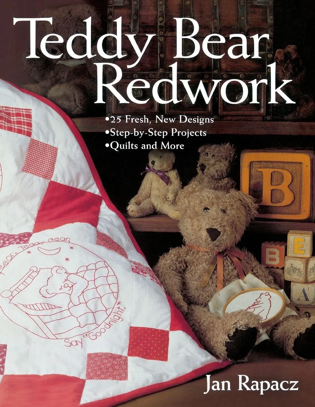 Cover: 9781571202215 | Teddy Bear Redwork - Print on Demand Edition | Jan Rapacz | Buch