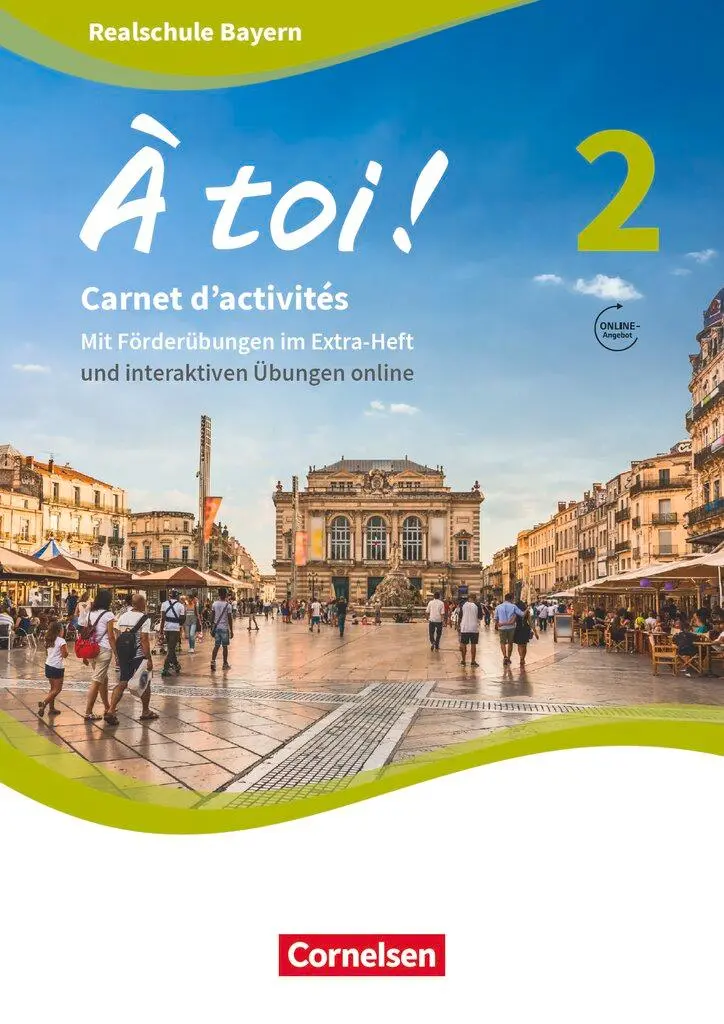 Cover: 9783061222215 | À toi ! Band 2 - Bayern - Carnet d'activités mit interaktiven...