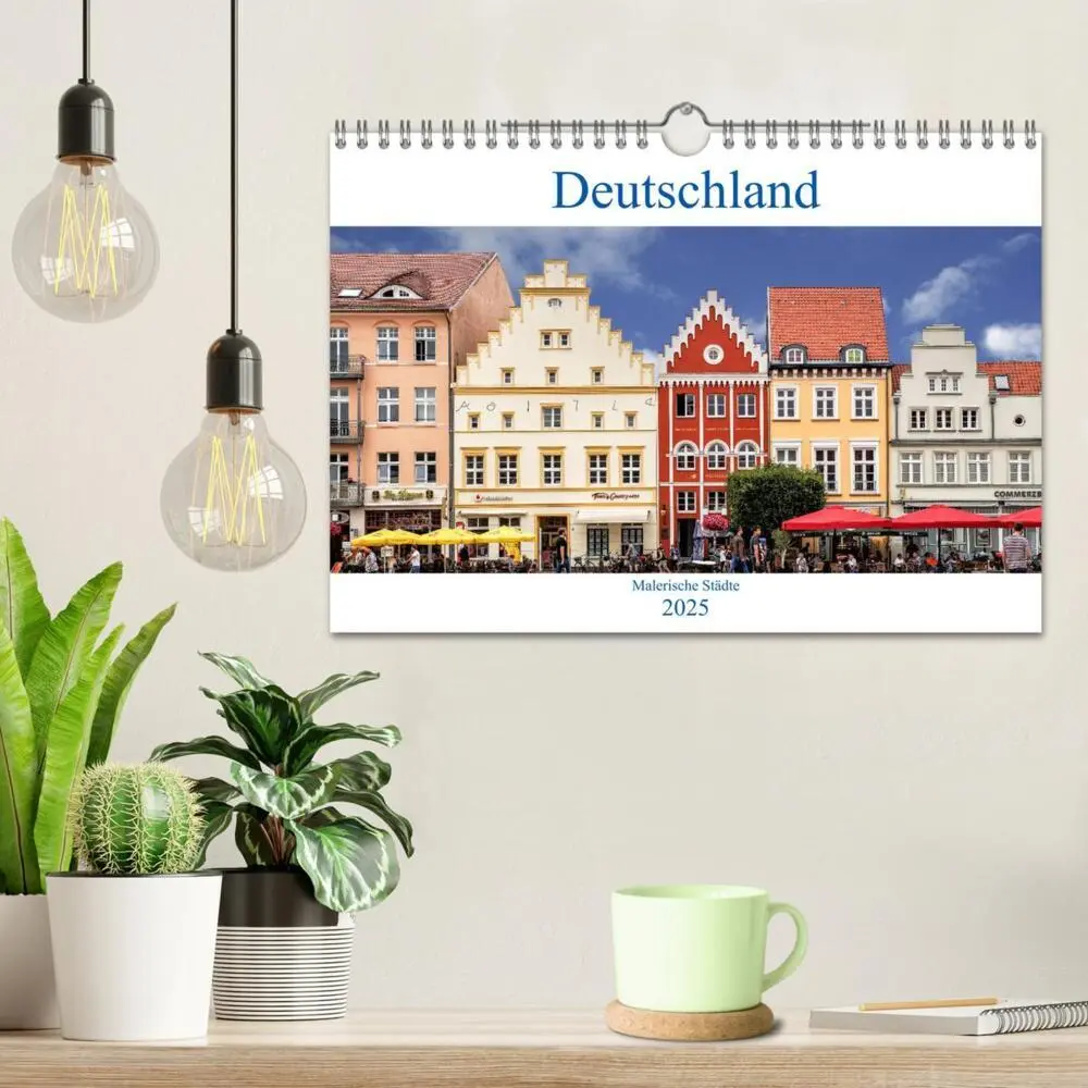 Bild: 9783435612215 | Deutschland - Malerische Städte (Wandkalender 2025 DIN A4 quer),...