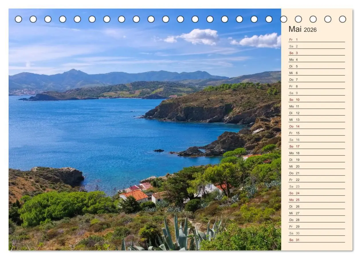 Bild: 9783457872215 | Cote Vermeille - Wo die Pyrenäen das Meer küssen (Tischkalender...