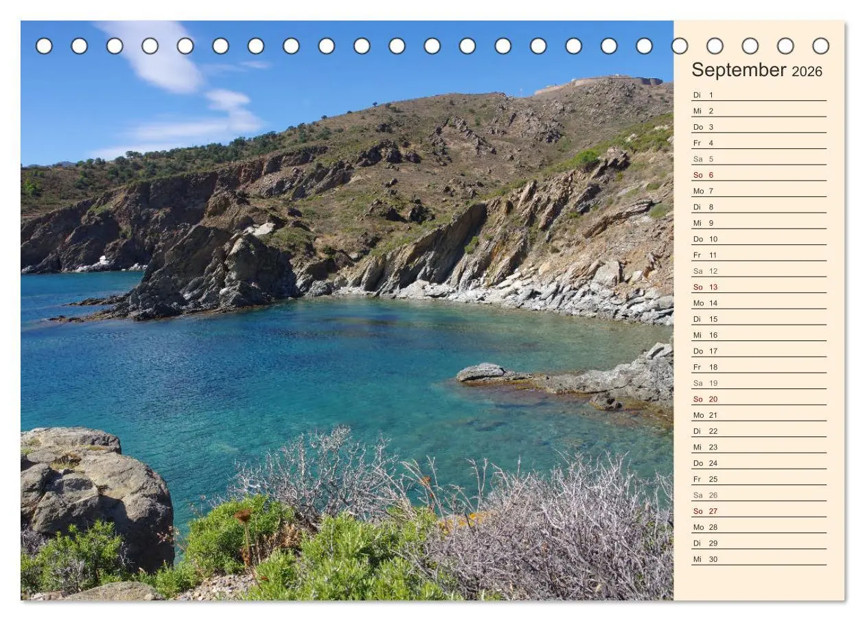 Bild: 9783457872215 | Cote Vermeille - Wo die Pyrenäen das Meer küssen (Tischkalender...