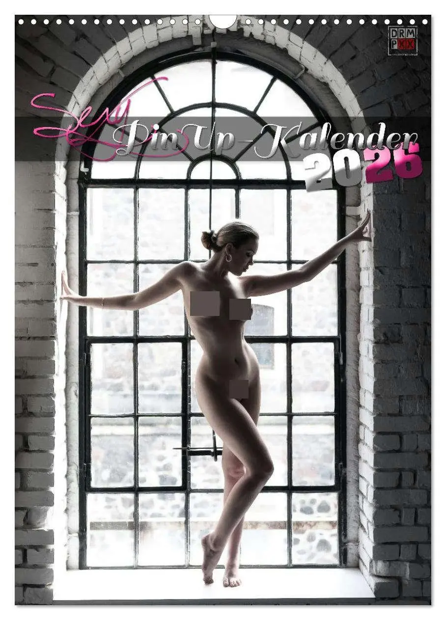 Sexy PinUp-Kalender 2026 (Wandkalender 2026 DIN A3 hoch), CALVENDO Monatskalender