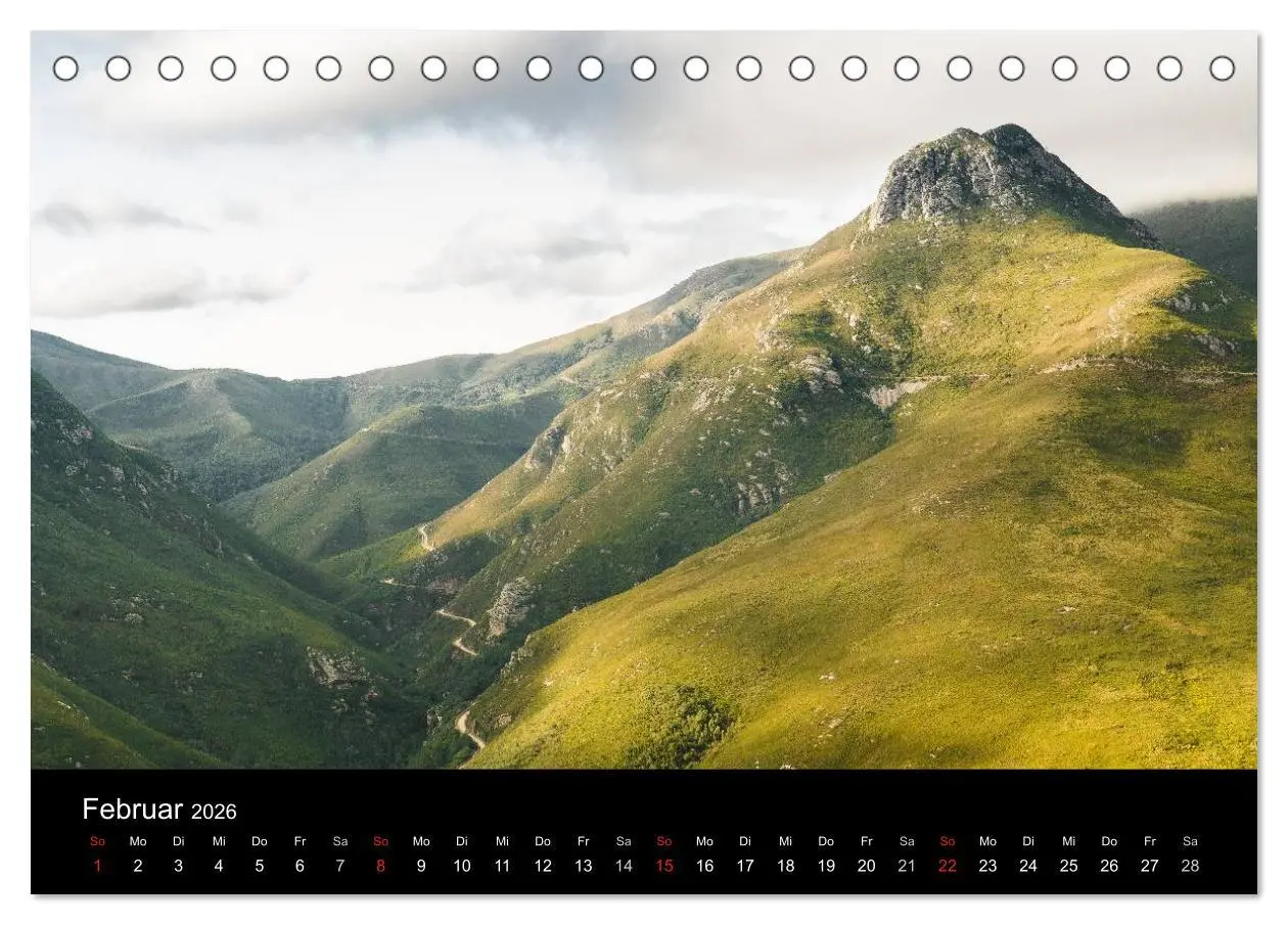 Bild: 9783516032215 | Wunderschönes Südafrika (Tischkalender 2026 DIN A5 quer), CALVENDO...