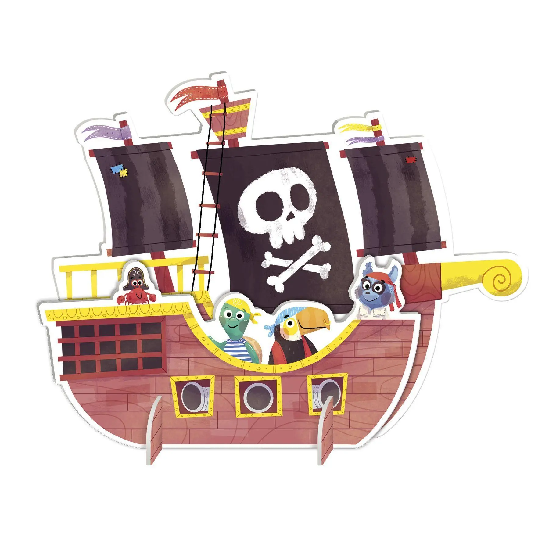 Bild: 8410446002315 | GOULA XXL Puzzle Pirates | Spiel | Deutsch | 2024 | Jumbo Spiele GmbH