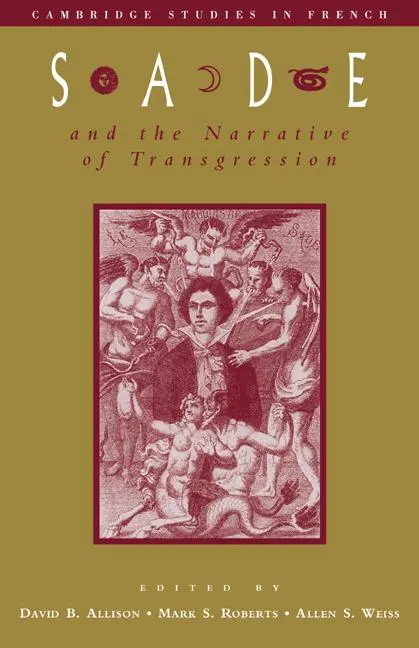 Cover: 9780521032315 | Sade &amp; the Narrative of Transg | David B. Allison (u. a.) | Buch
