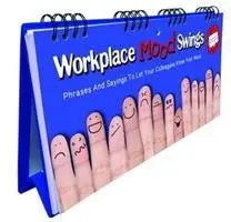 Cover: 9781909732315 | Workplace Mood Swings Flip Book - Phrases And Sayings To Let Your...