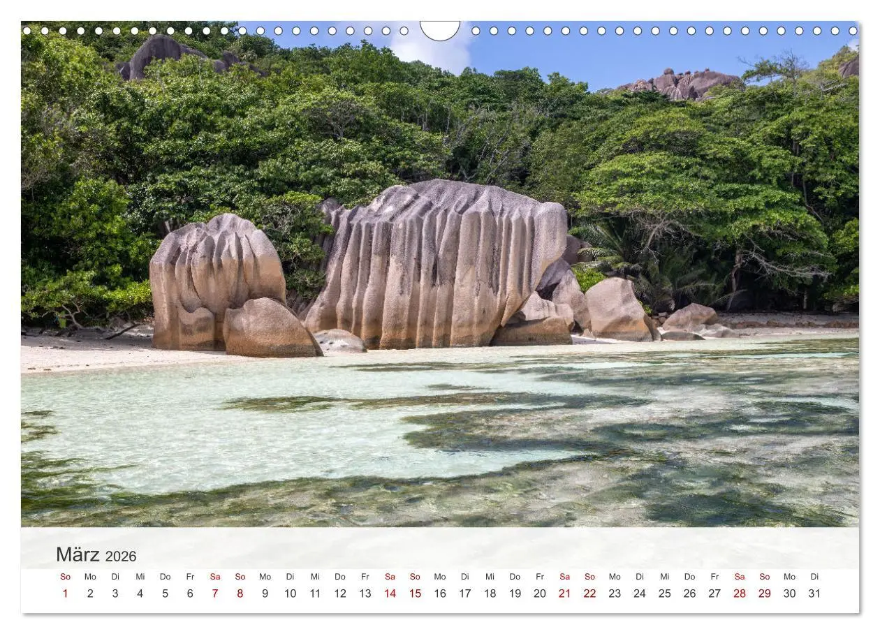 Bild: 9783457312315 | Seychellen - Trauminseln im Indischen Ozean (Wandkalender 2026 DIN...