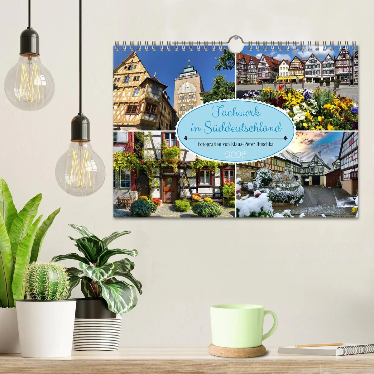 Bild: 9783457552315 | Fachwerk in Süddeutschland (Wandkalender 2026 DIN A4 quer),...