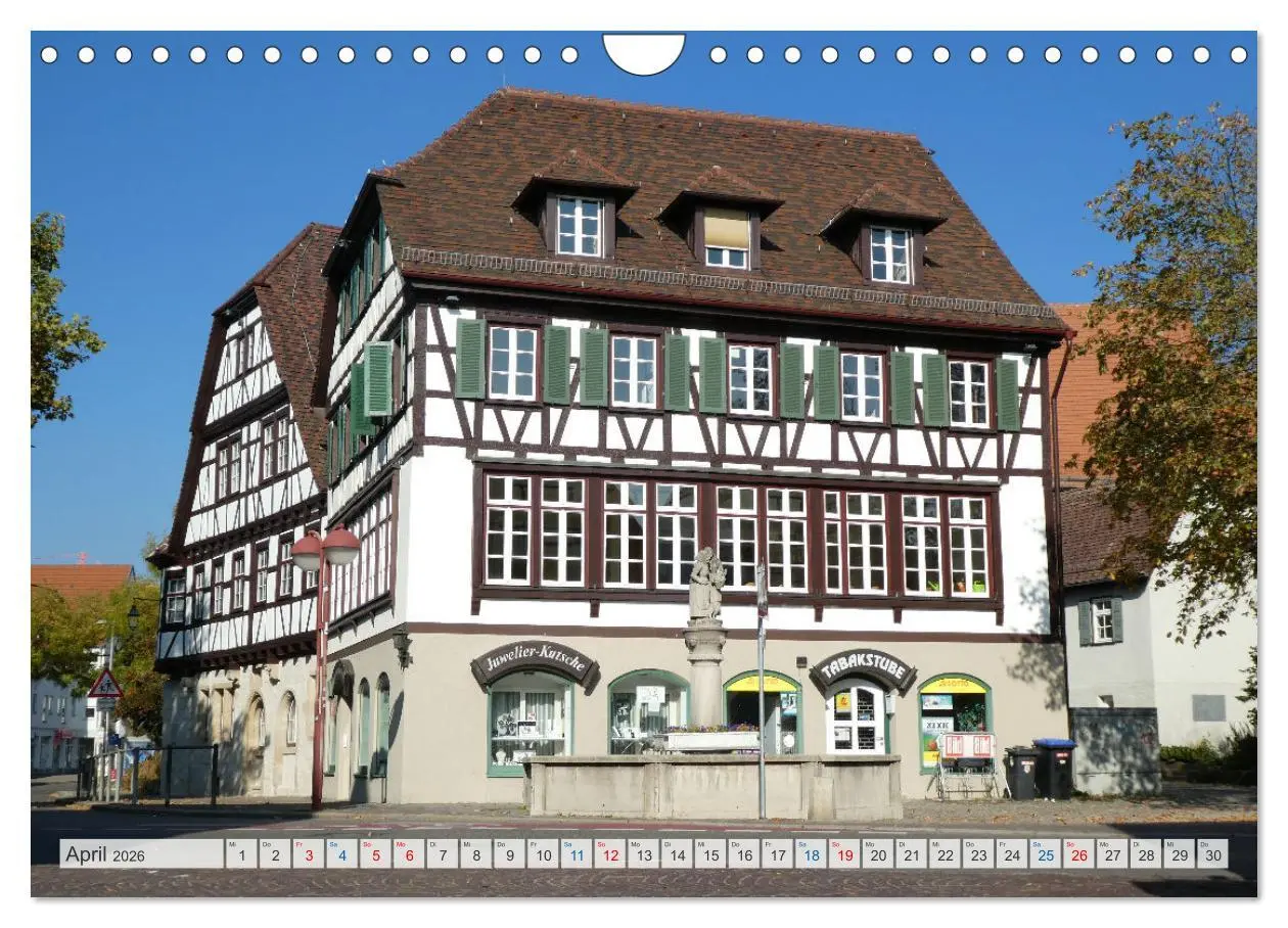 Bild: 9783457552315 | Fachwerk in Süddeutschland (Wandkalender 2026 DIN A4 quer),...