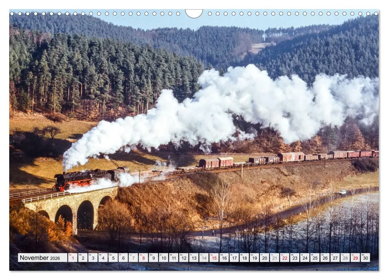 Bild: 9783457622315 | Reichsbahn in Color (Wandkalender 2026 DIN A3 quer), CALVENDO...