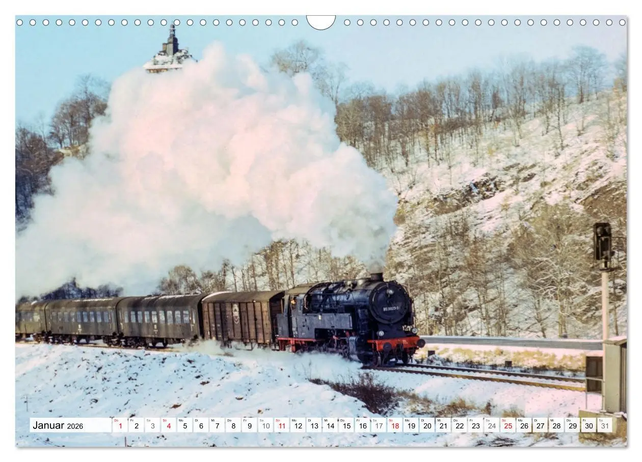 Bild: 9783457622315 | Reichsbahn in Color (Wandkalender 2026 DIN A3 quer), CALVENDO...