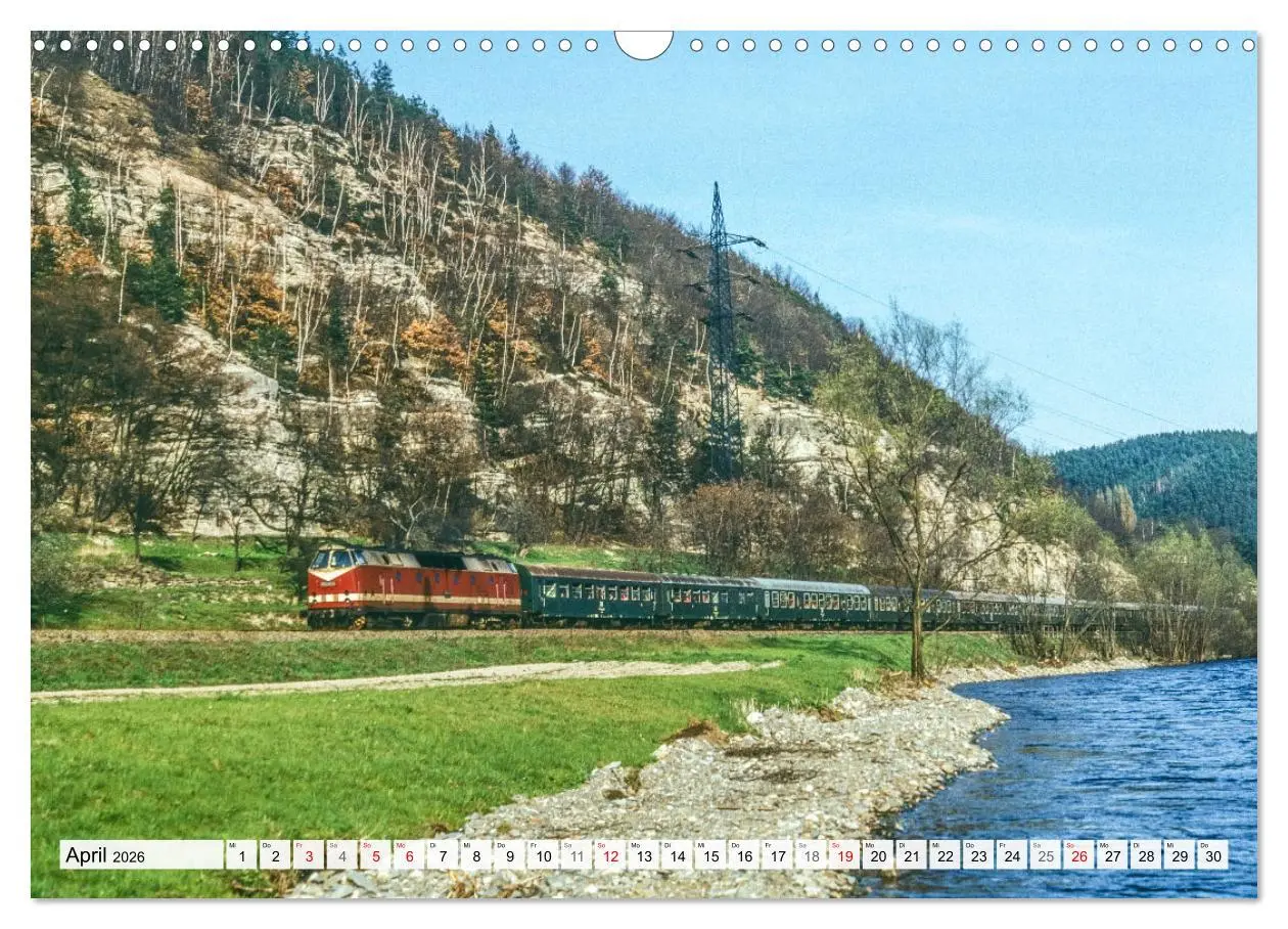 Bild: 9783457622315 | Reichsbahn in Color (Wandkalender 2026 DIN A3 quer), CALVENDO...