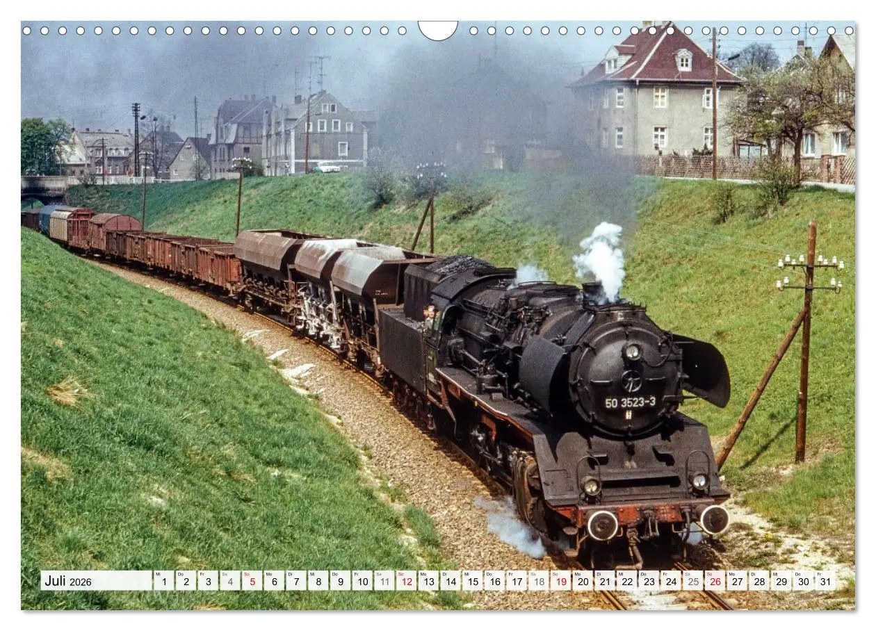 Bild: 9783457622315 | Reichsbahn in Color (Wandkalender 2026 DIN A3 quer), CALVENDO...