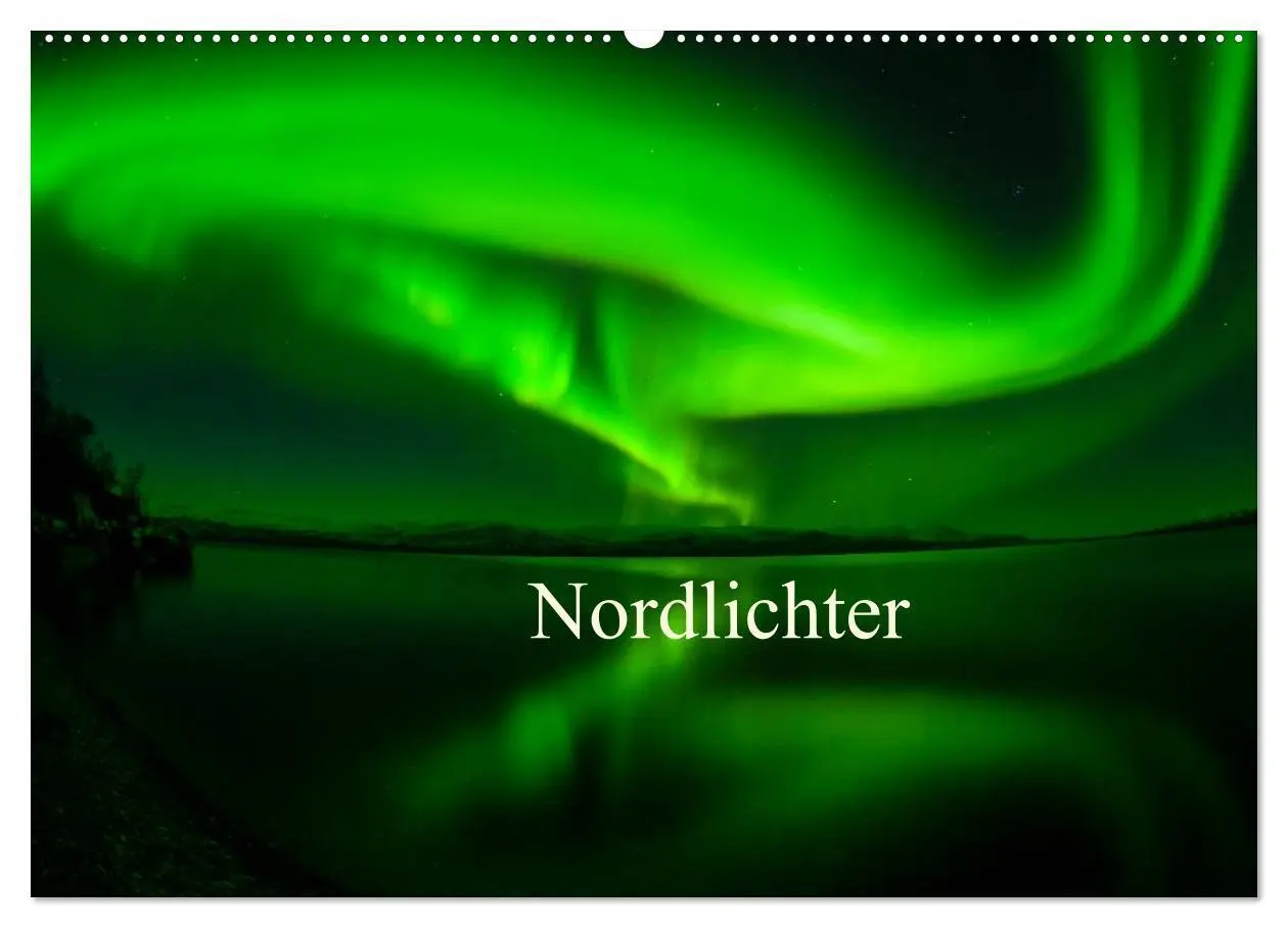 Cover: 9783516192315 | Nordlichter (Wandkalender 2026 DIN A2 quer), CALVENDO Monatskalender