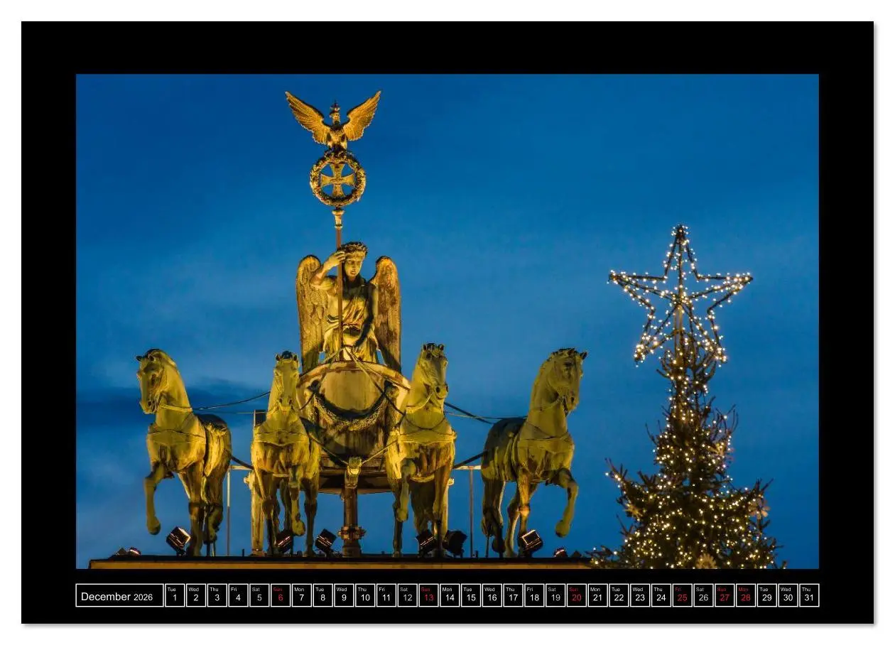 Bild: 9783516572315 | Berlin. 2026 (Wall Calendar 2026 DIN A3 landscape), CALVENDO 12...