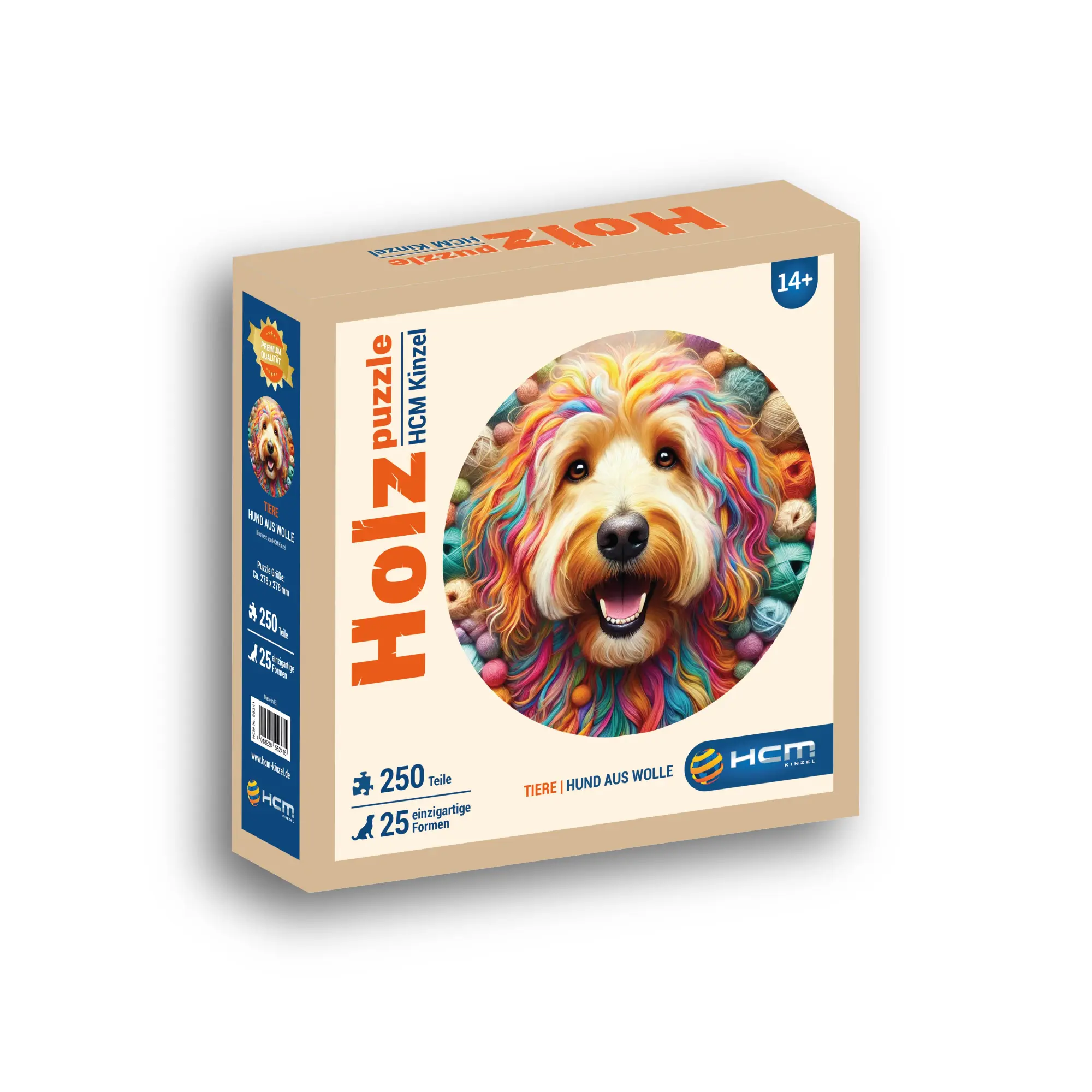 Cover: 4018928552415 | Holzpuzzle - Hund aus Wolle 250 Teile | Spiel | 55241 | Deutsch | 2025