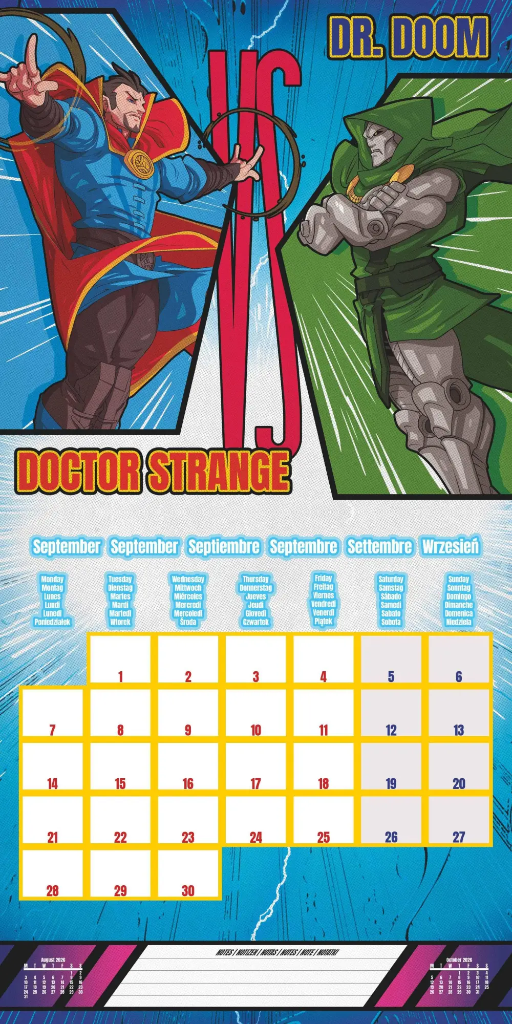 Bild: 9781804232415 | MARVEL - Broschürenkalender im Format 30 x 30 | Kalender | 28 S.