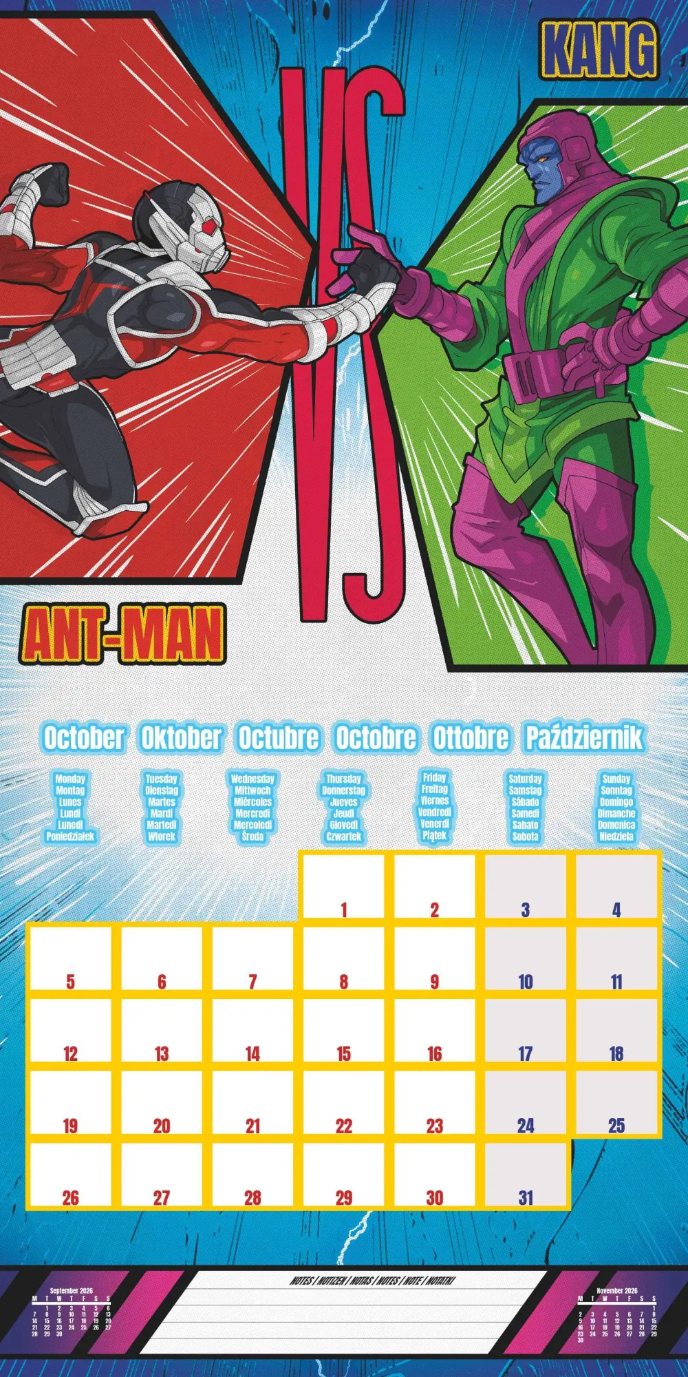 Bild: 9781804232415 | MARVEL - Broschürenkalender im Format 30 x 30 | Kalender | 28 S.