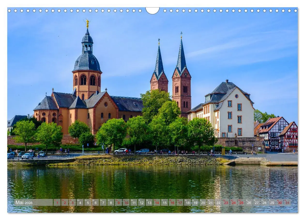 Bild: 9783457542415 | Ein Blick auf Seligenstadt (Wandkalender 2026 DIN A3 quer),...