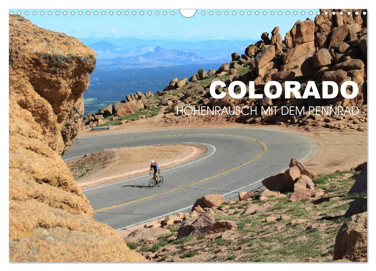 Cover: 9783457782415 | Colorado - Höhenrausch mit dem Rennrad (Wandkalender 2026 DIN A3...