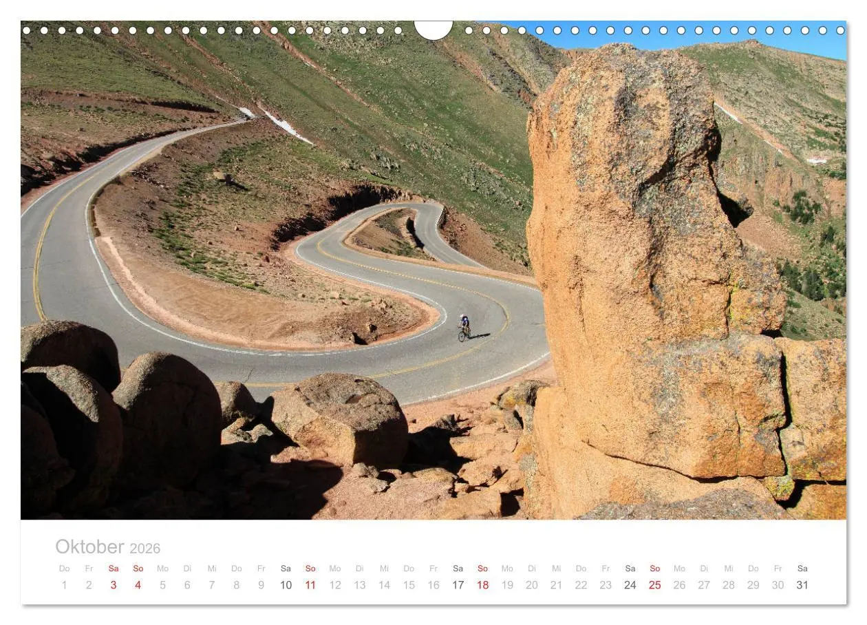 Bild: 9783457782415 | Colorado - Höhenrausch mit dem Rennrad (Wandkalender 2026 DIN A3...