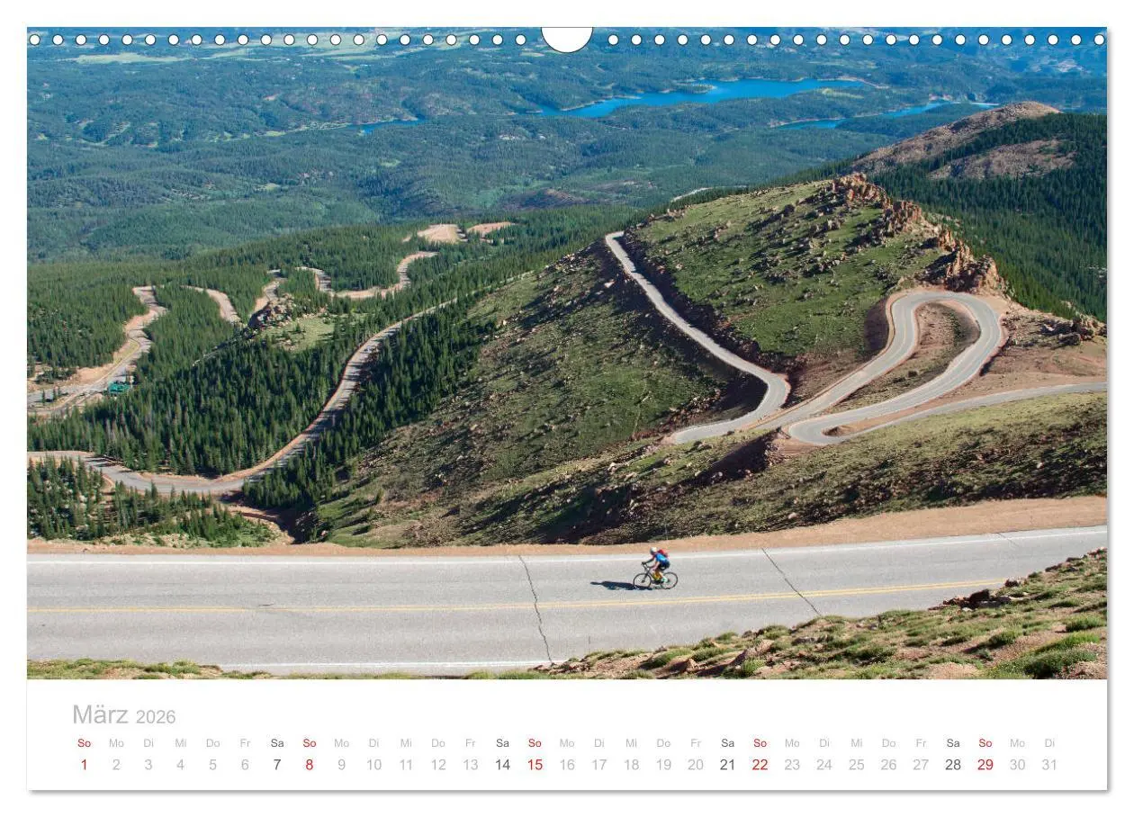 Bild: 9783457782415 | Colorado - Höhenrausch mit dem Rennrad (Wandkalender 2026 DIN A3...