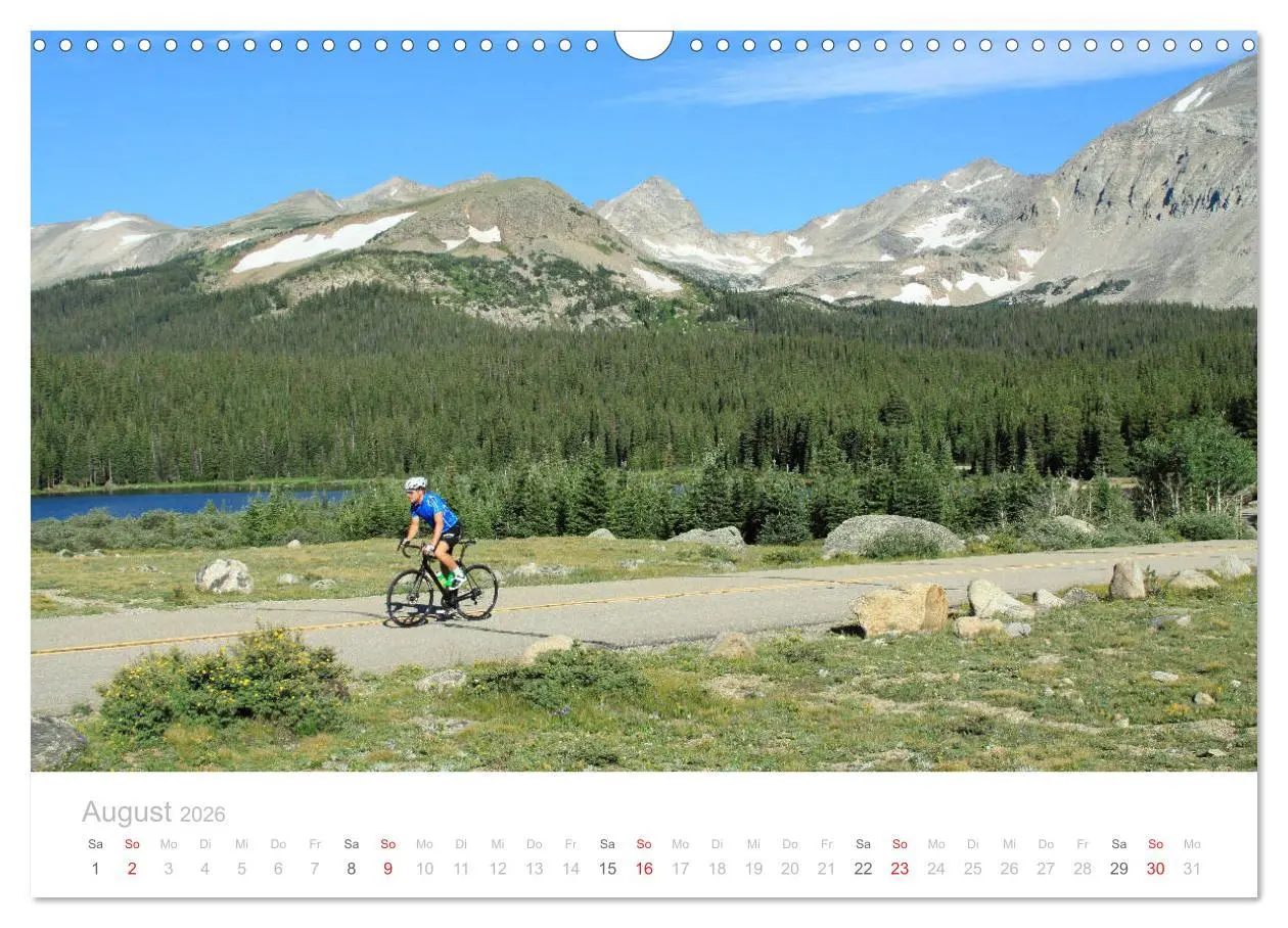 Bild: 9783457782415 | Colorado - Höhenrausch mit dem Rennrad (Wandkalender 2026 DIN A3...
