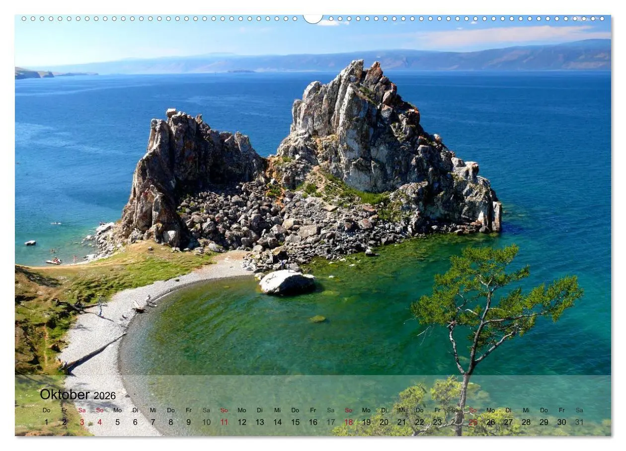 Bild: 9783516182415 | Olchon - Insel im Baikalsee (Wandkalender 2026 DIN A2 quer),...