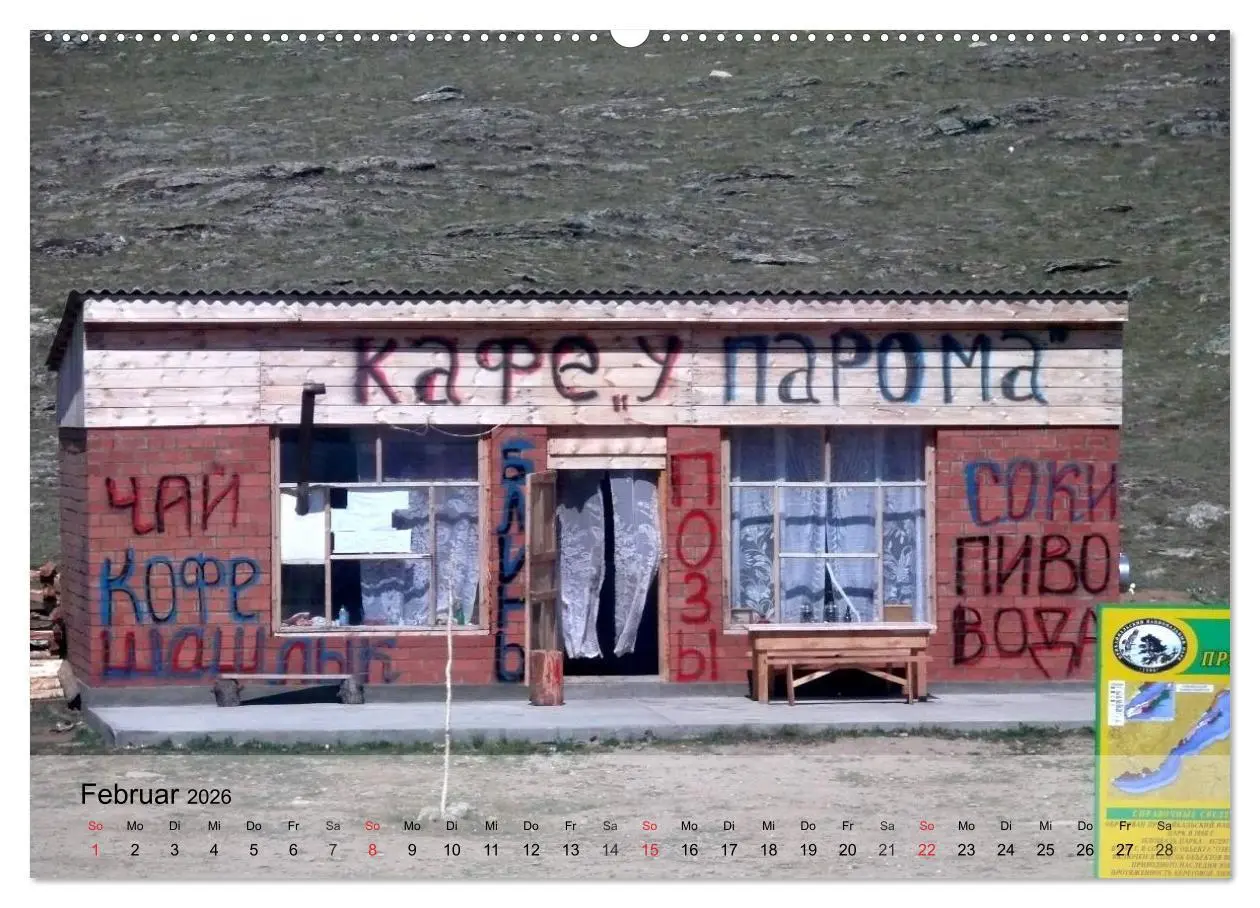 Bild: 9783516182415 | Olchon - Insel im Baikalsee (Wandkalender 2026 DIN A2 quer),...
