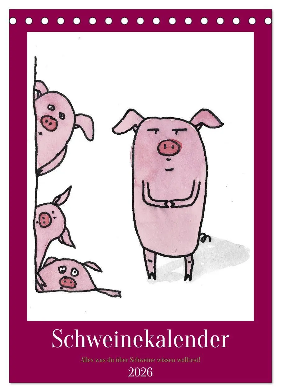 Cover: 9783516322415 | Schweinekalender - Alles was du über Schweine wissen wolltest!...