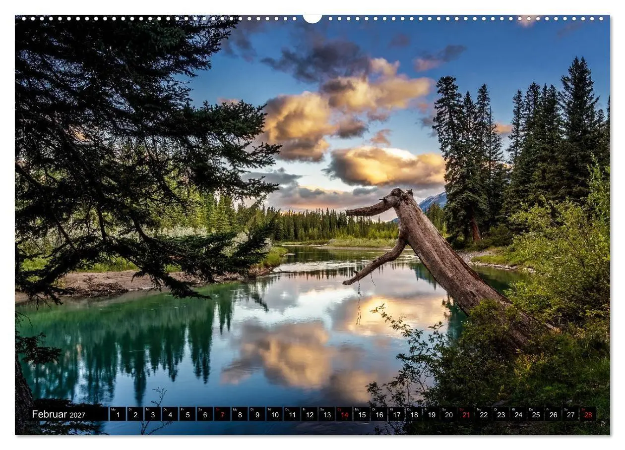 Bild: 9783594232415 | West-Kanada (hochwertiger Premium Wandkalender 2027 DIN A2 quer),...