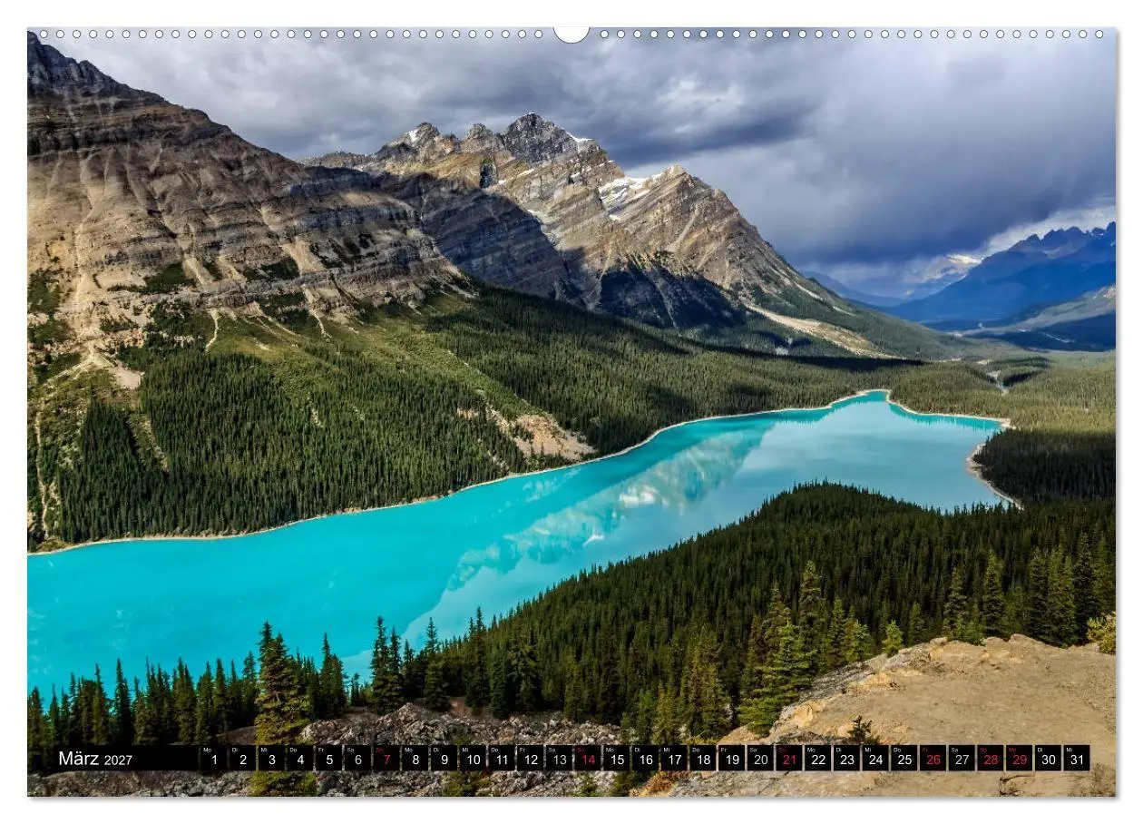 Bild: 9783594232415 | West-Kanada (hochwertiger Premium Wandkalender 2027 DIN A2 quer),...