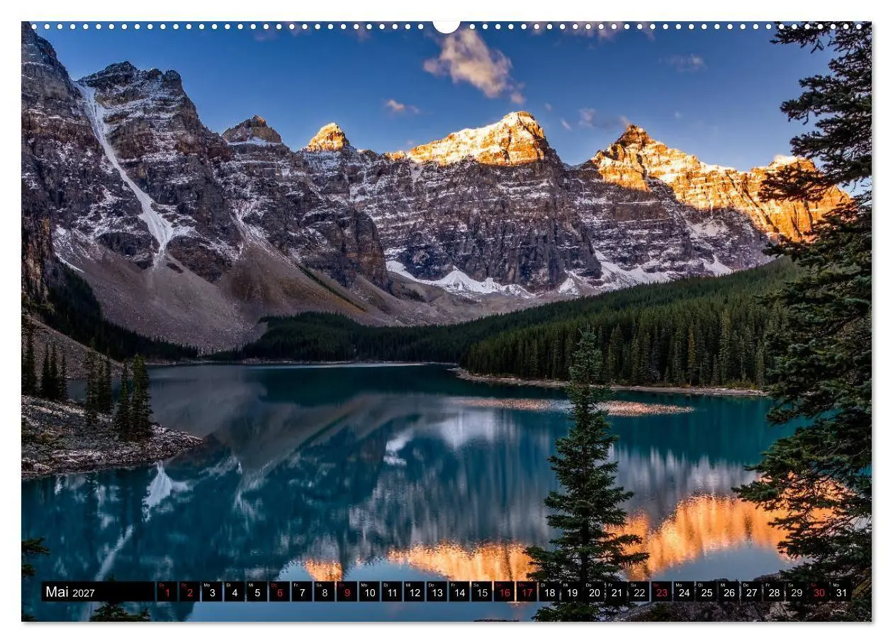 Bild: 9783594232415 | West-Kanada (hochwertiger Premium Wandkalender 2027 DIN A2 quer),...