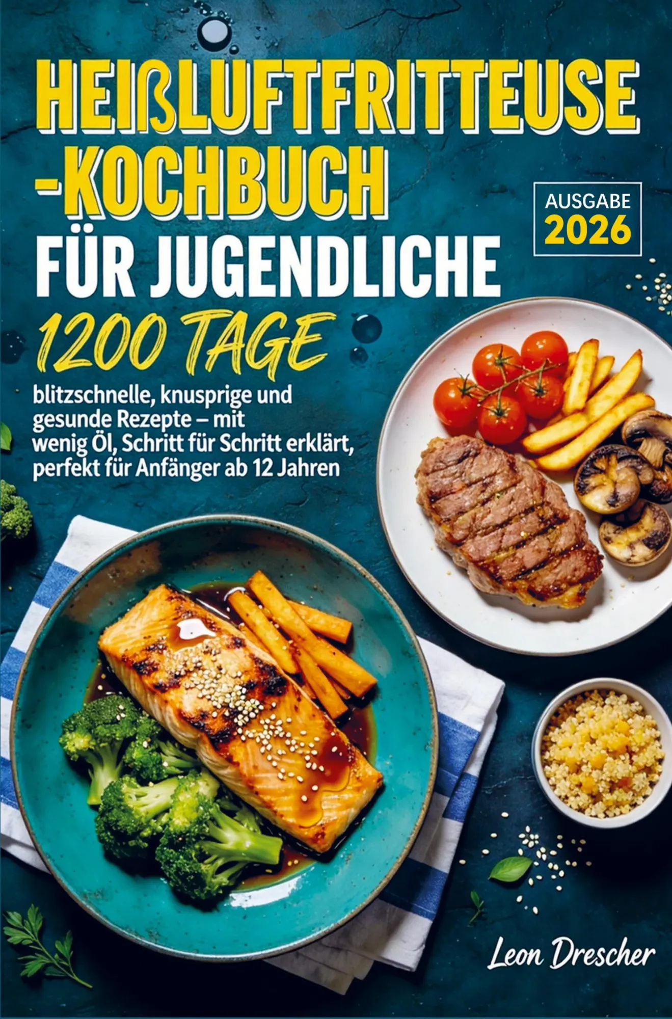 Cover: 9789403862415 | Heißluftfritteuse-Kochbuch für Jugendliche | Leon Drescher | Buch