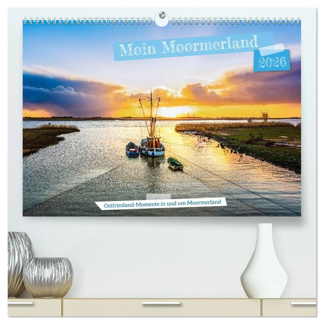 Cover: 9783457462515 | Moin Moormerland (hochwertiger Premium Wandkalender 2026 DIN A2...